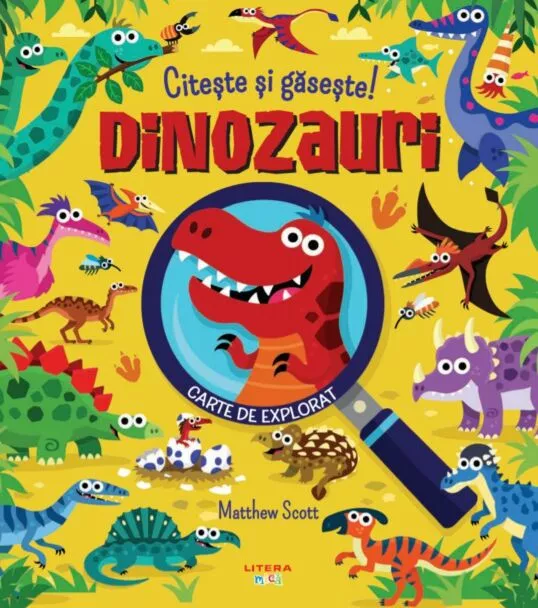 Cărți - Citeste si gaseste! Dinozauri