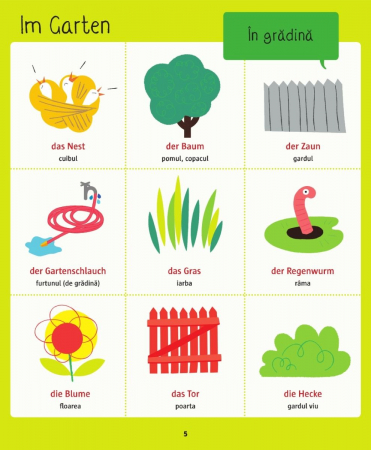 Dictionar ilustrat german-roman. Hallo Deutsch! [5]