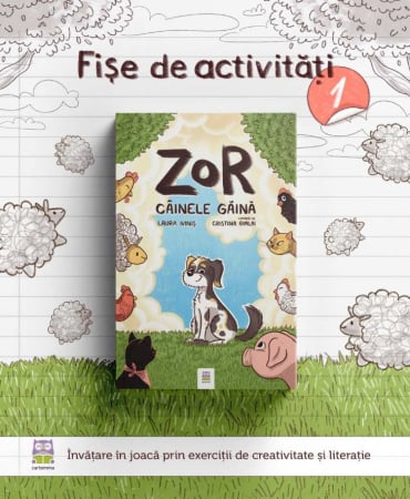 Cărți - Fișă de activități 1 - Zor, câinele găină