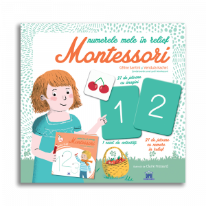 2-5 ani - Numerele mele in relief Montessori