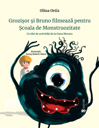 2-5 ani - Grozișor și Bruno filmează pentru Școala de Monstruozitate