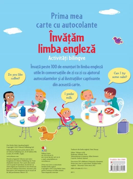 Invatam limba engleza. Prima mea carte cu autocolante [1]