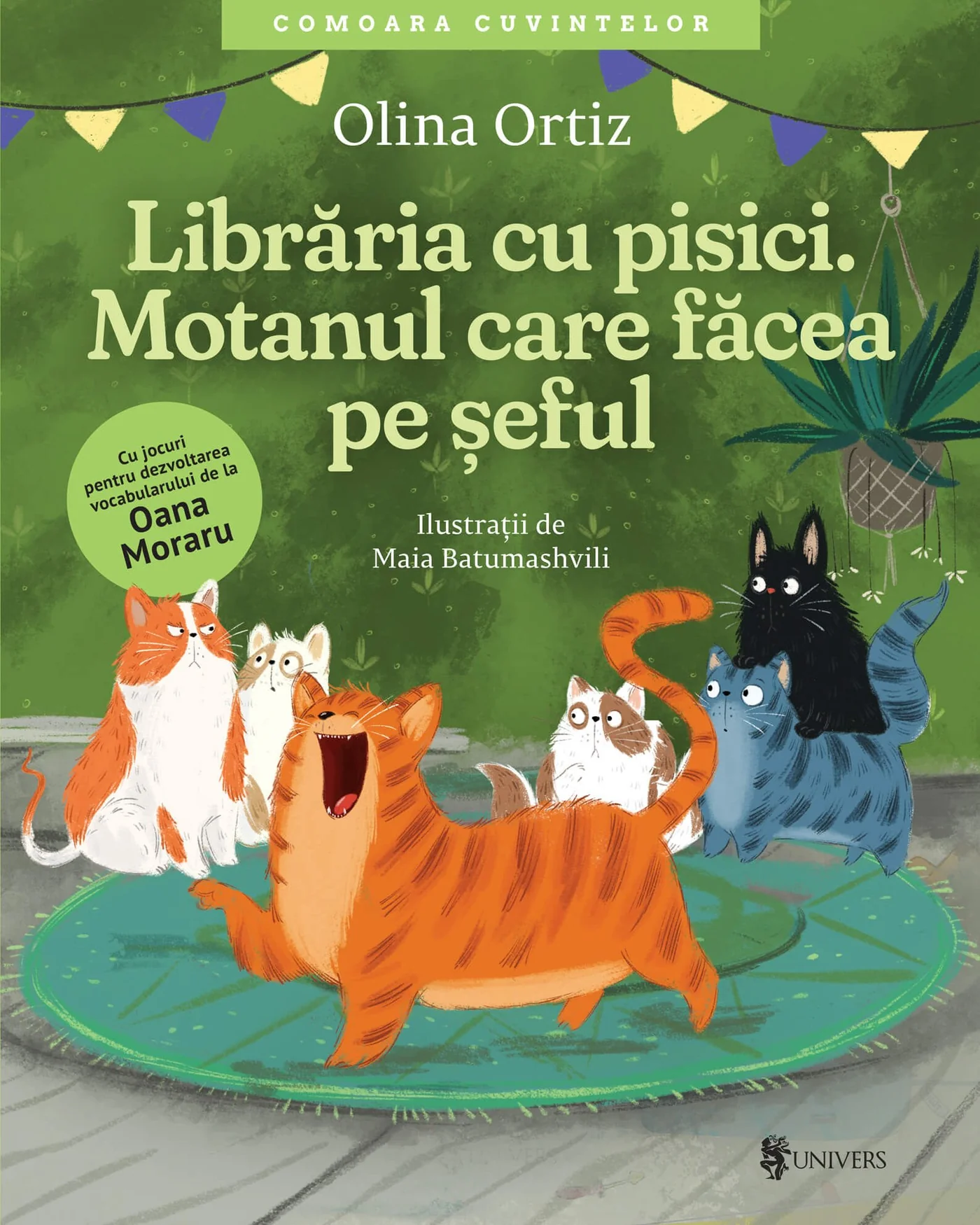 Editura Univers - Librăria cu pisici. Motanul care făcea pe șeful