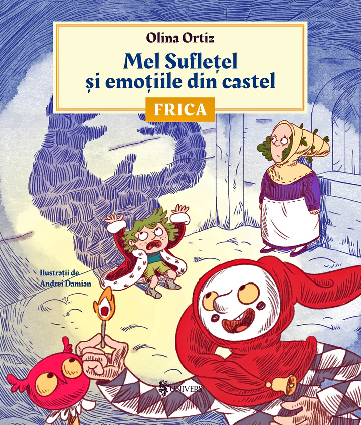 Cărți - Mel Suflețel și emoțiile din castel - Frica (vol. 1)