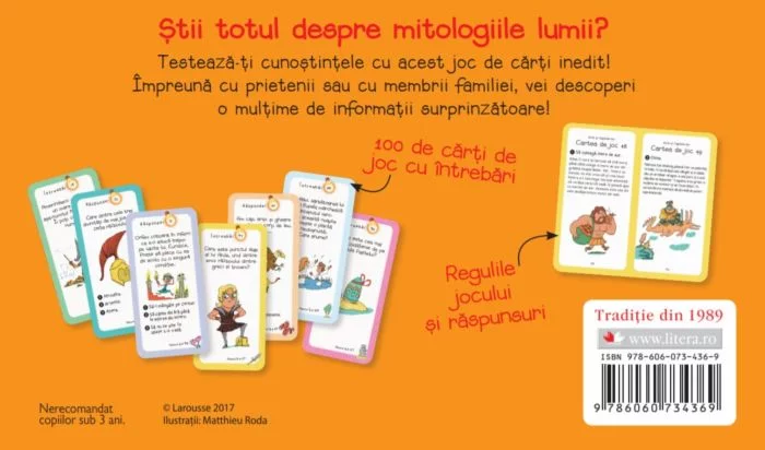 Mituri si legende. Joc de cultura generala. 100 de intrebari si raspunsuri [1]
