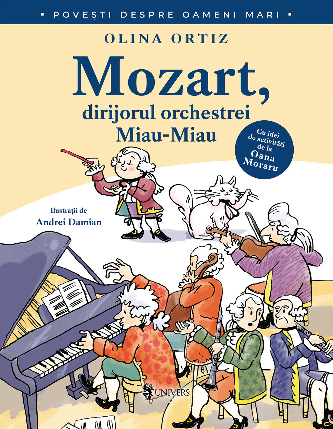 Povești - Mozart, dirijorul orchestrei Miau-Miau