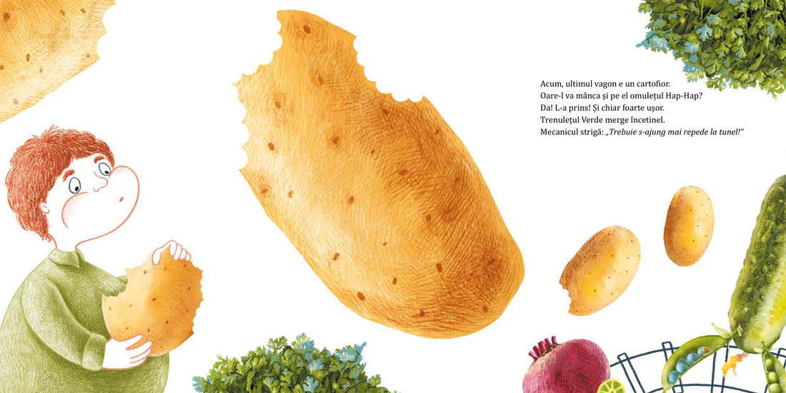 Omuletul Hap-hap si trenuletul legumelor [2]