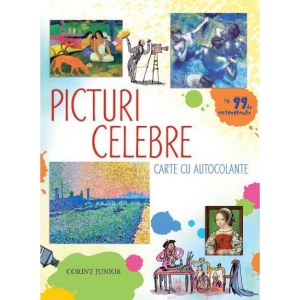 Atlase si enciclopedii - Picturi celebre. Enciclopedie cu autocolante