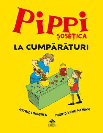 Cărți - Pippi Sosetica la cumparaturi