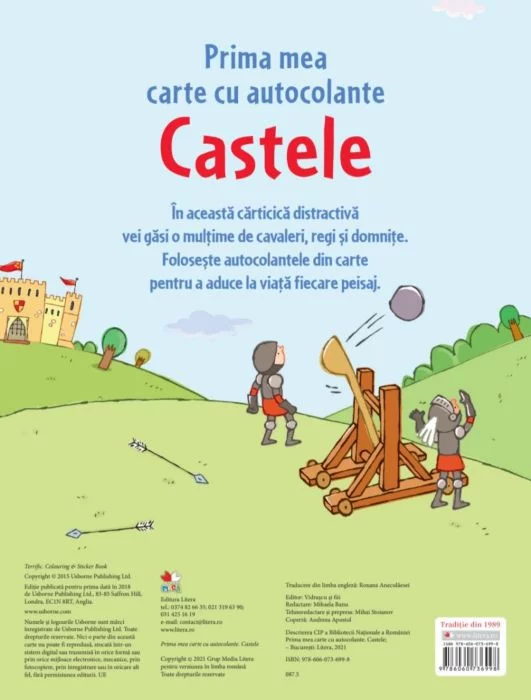 Castele. Prima mea carte cu autocolante [1]