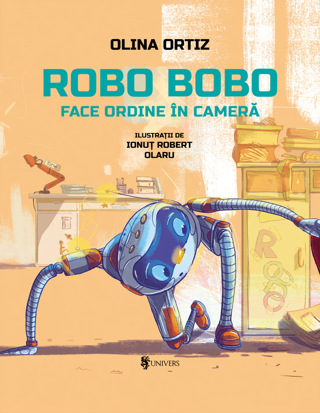Cărți - Robo Bobo face ordine în cameră