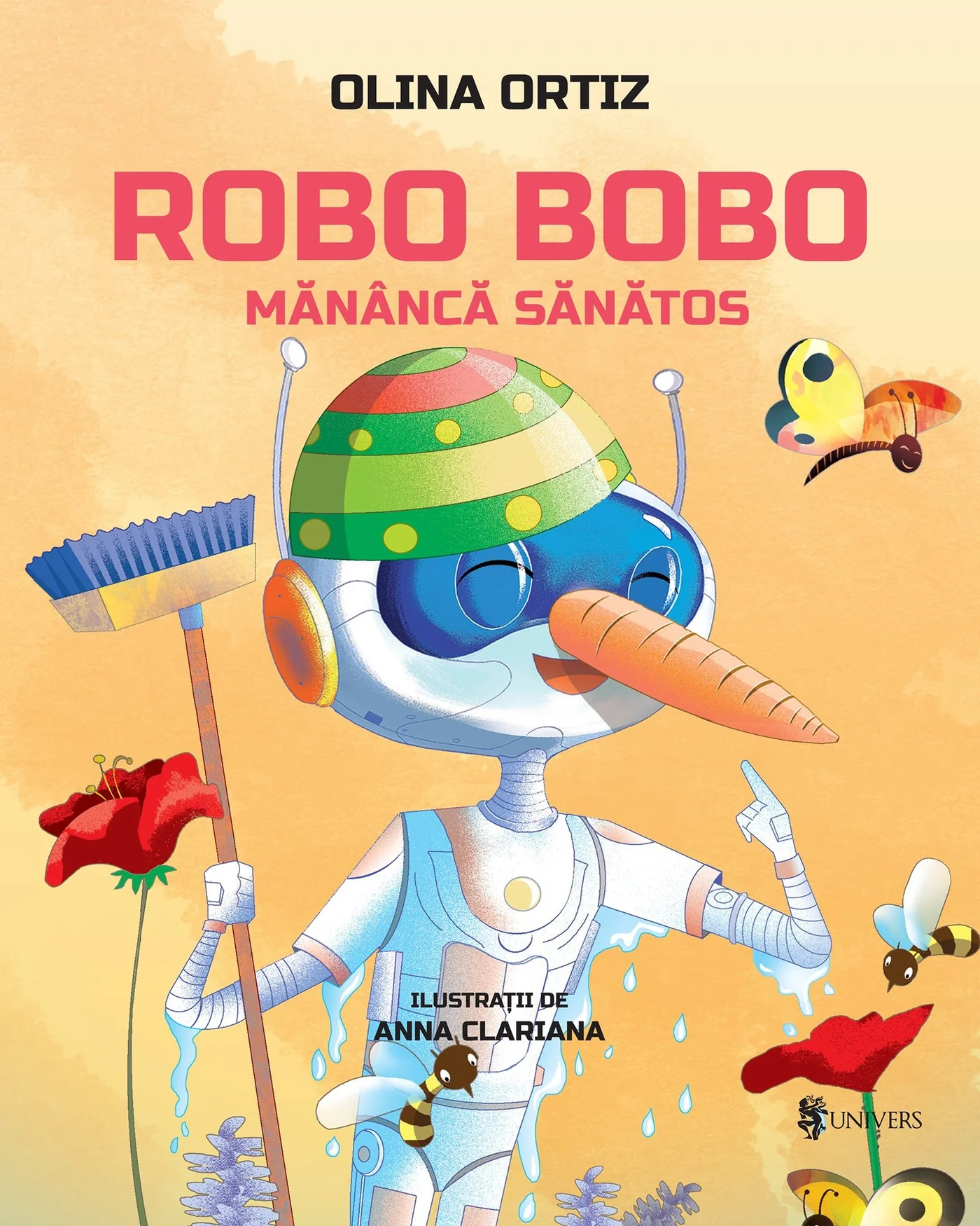 Editura Univers - Robo Bobo mănâncă sănătos - vol. 9