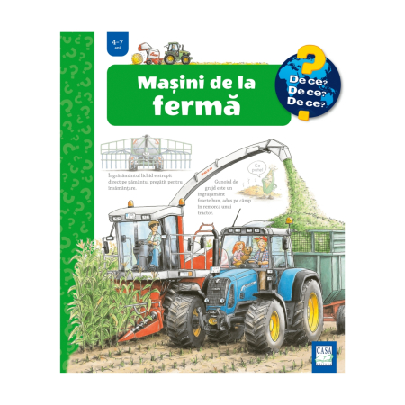 Editura Casa - Mașini de la fermă (4-7 ani)