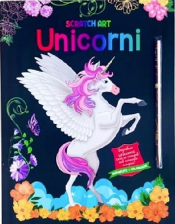 Artă - Unicorni Scratch Art