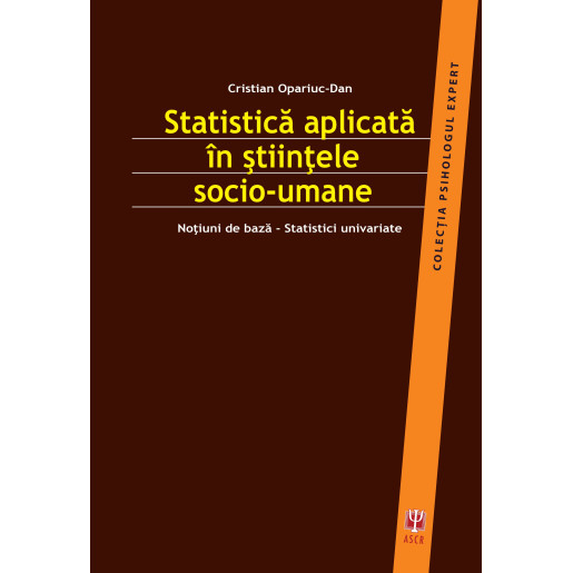 Statistica aplicata in stiintele socio-umane