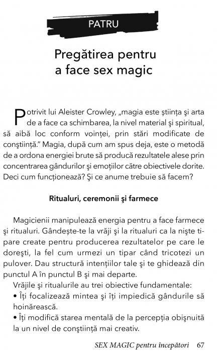 Sex Magic - Pentru Incepatori de Skye Alexander [3]