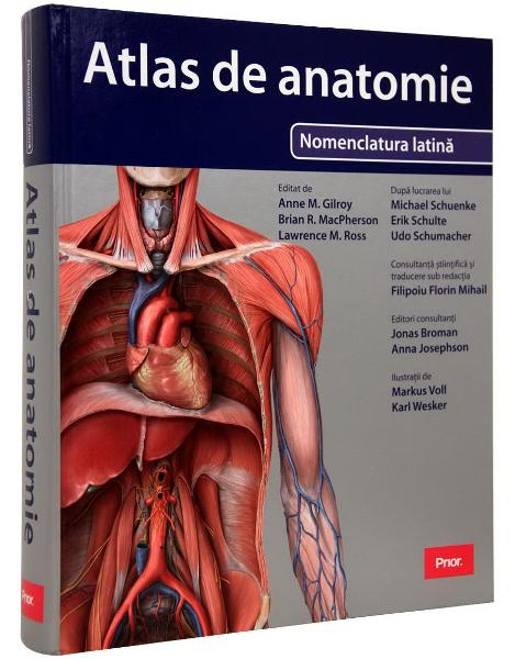 Atlas de anatomie. Nomenclatura latina