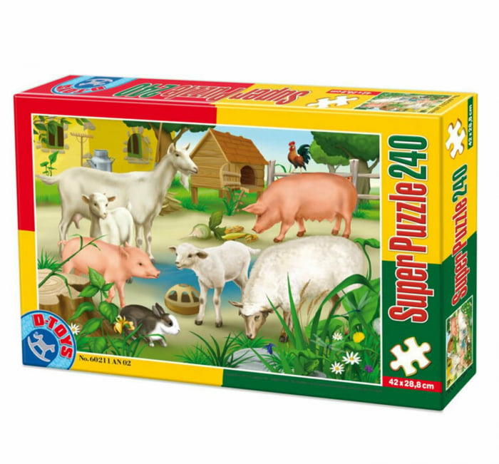 Super Puzzle Animale 240 Piese 60211