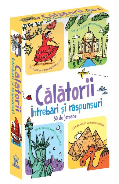 Calatorii. Intrebari si raspunsuri. 50 de jetoane DPH