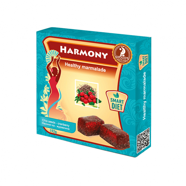HARMONY - Marmelada cu seminte de chia si merisoare [1]