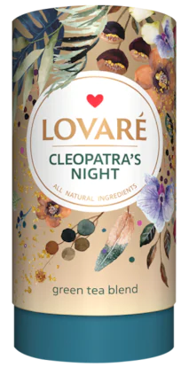 Cleopatra's night  Amestec de ceai verde, petale de flori și fructe de la Lovare [1]