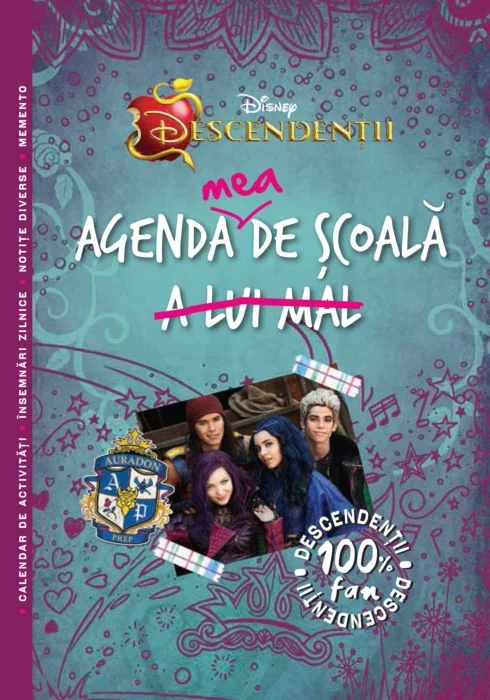 Agenda mea de Scoala. Descendentii