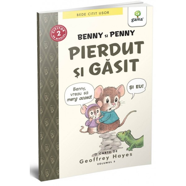 BEDE CITIT USOR - NIVELUL 2 - Benny si Penny: Pierdut si gasit! Vol. 5