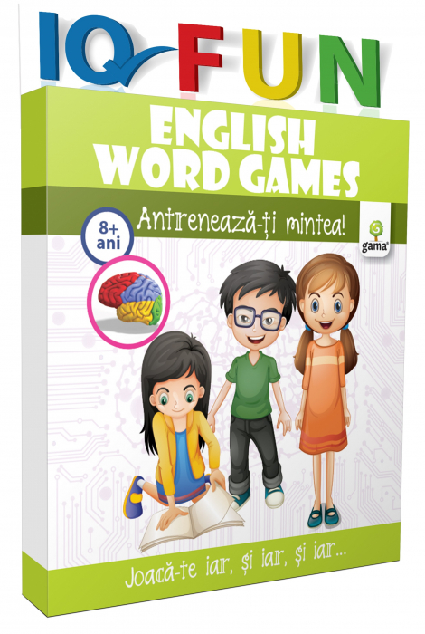 English Word Games. Antreneaza-ti mintea! 8 ANI +