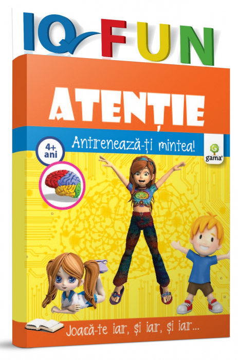 Atentie. Antreneaza-ti mintea! 4 ANI +