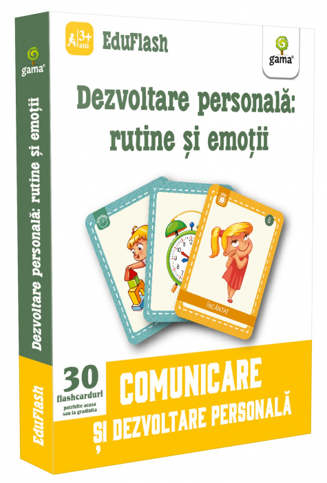 Dezvoltare personala. Rutine si emotii. 3 ANI +