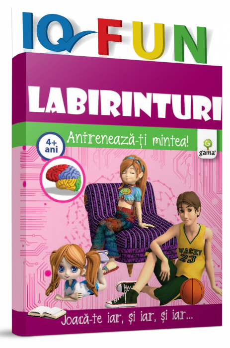 Labirinturi. Antreneaza-ti mintea! 4 ANI +