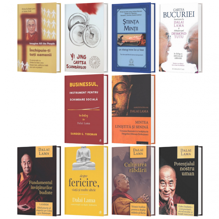 Pachet Dalai Lama - 10 titluri