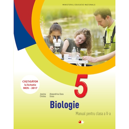Biologie, manual pentru clasa a V-a. Contine si editia digitala
