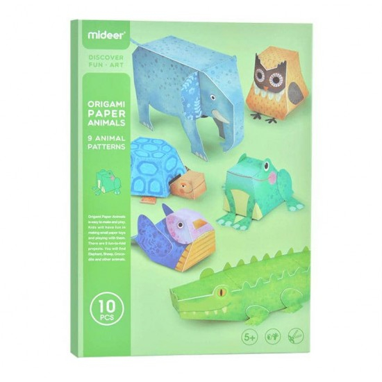 Set creativ Origami 10 animale din hartie - Ileana Prodexim [1]
