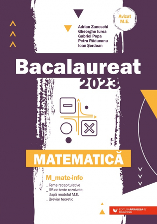 Bacalaureat 2023. Matematica. M_Mate-Info
