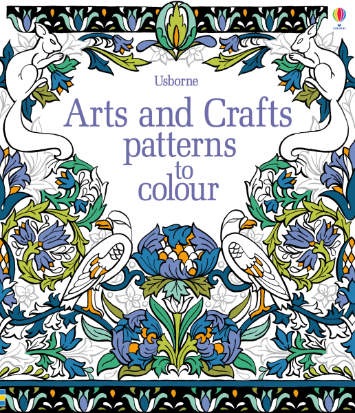 Arts and crafts patterns to colour [1]