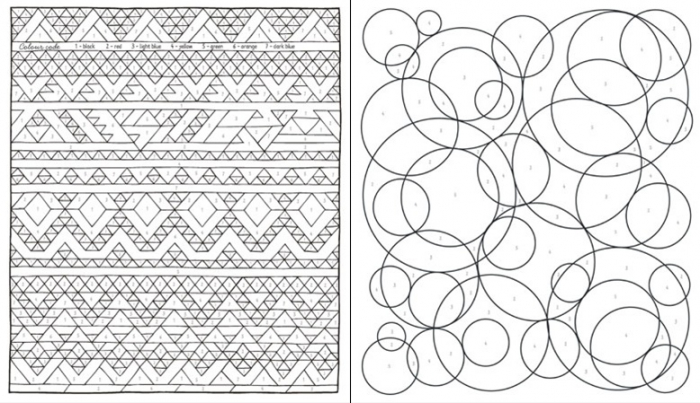 Colour by numbers book [4]