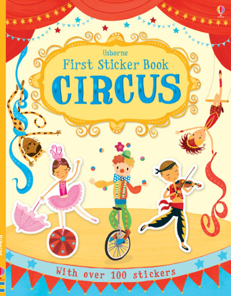 First sticker book Circus [1]