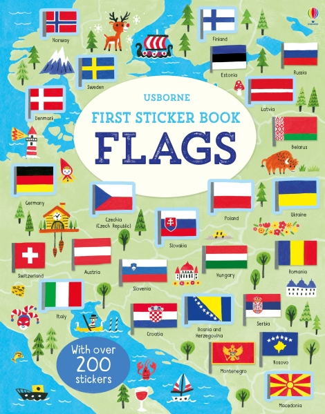 First sticker book flags [1]