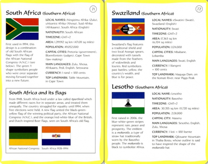 Flags of the world cards [4]