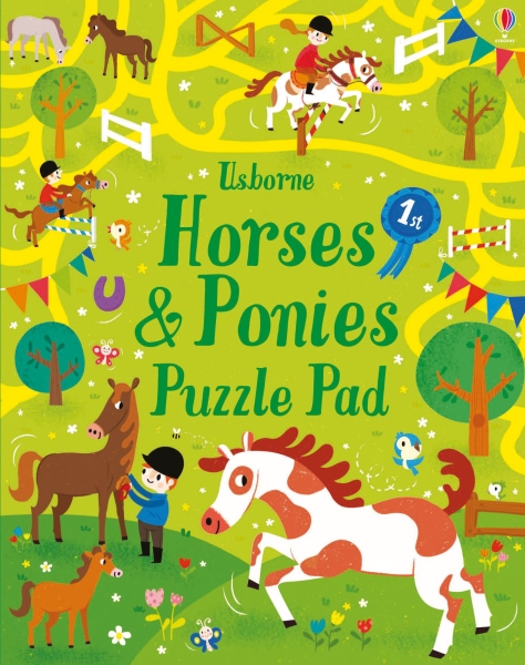 Horses and ponies puzzles pad [1]