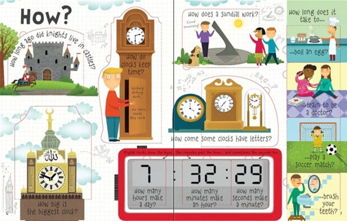 Lift-the-flap questions and answers about time [3]