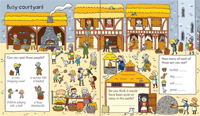 Little children's knights and castles activity book [2]