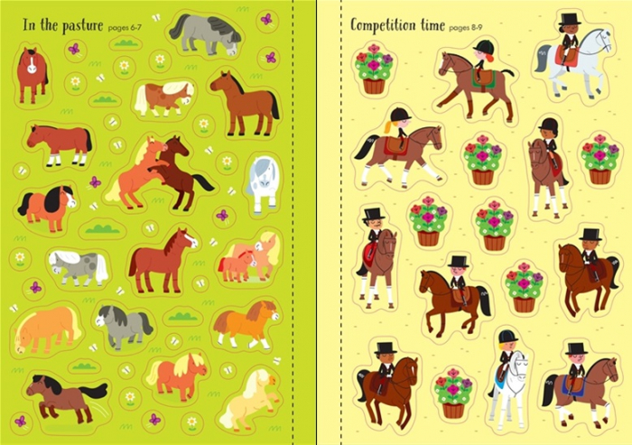 Little first stickers horses and ponies [3]