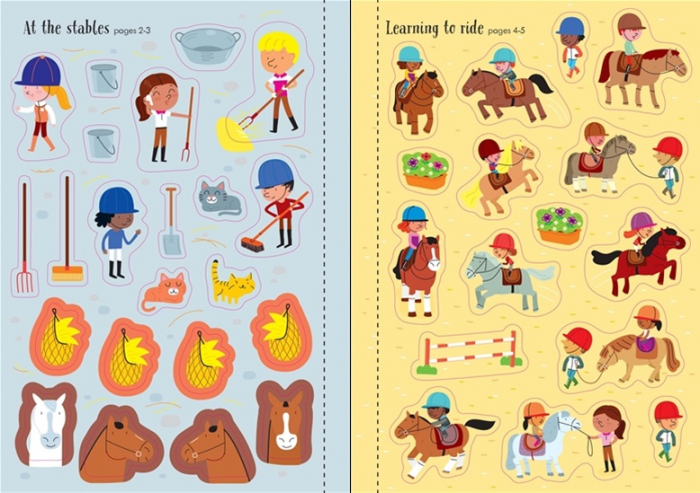 Little first stickers horses and ponies [2]