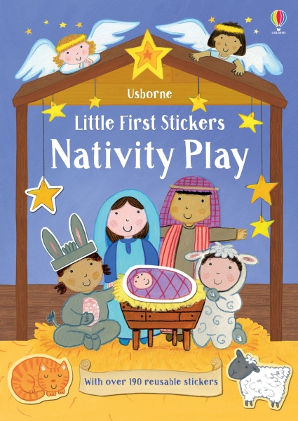 Little first stickers Nativity Play [1]