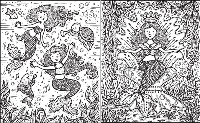 Magic painting Mermaids [3]
