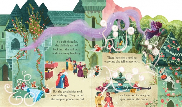 Peep inside a fairy tale: Sleeping Beauty [4]
