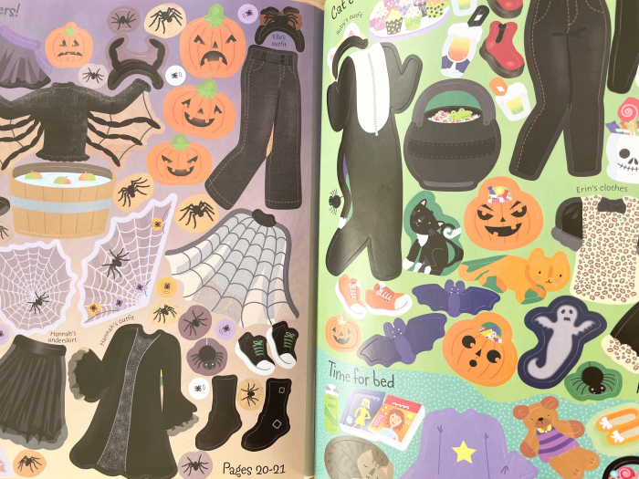 Sticker dolly dressing Halloween [10]