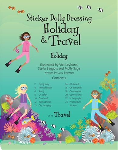 Sticker dolly dressing Holiday and travel [2]